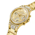 Guess Watch Moonlight Crys Gold with Gold Bracelet