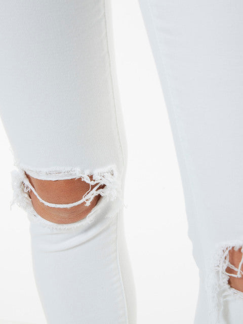 Riders Mid Ankle Skimmer Decon White