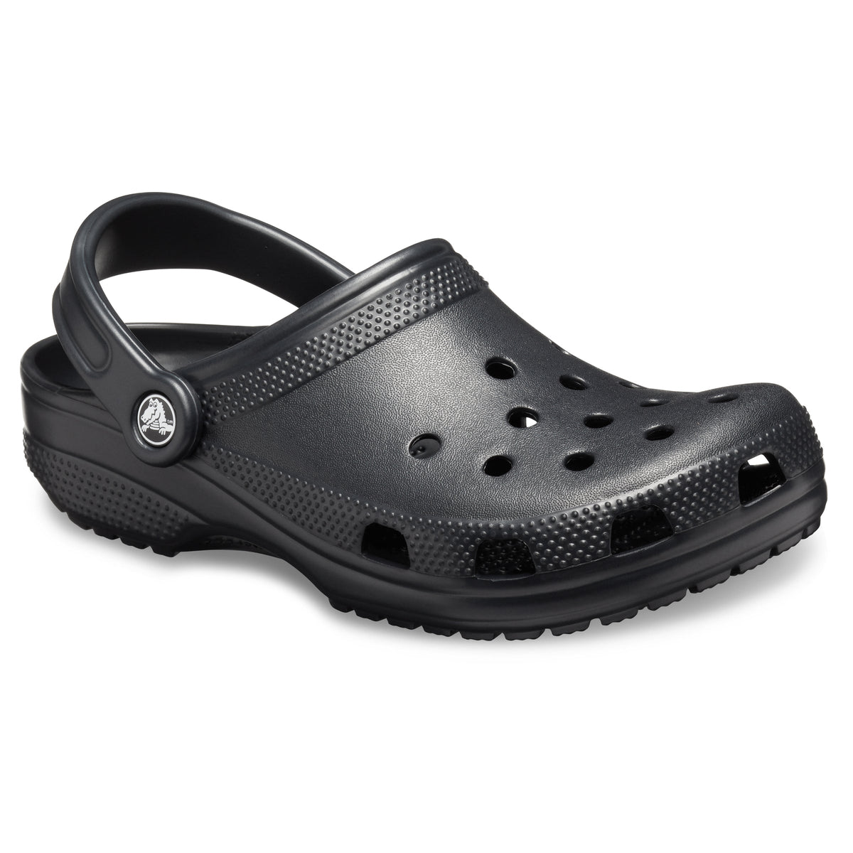 Black classic crocs on sale store