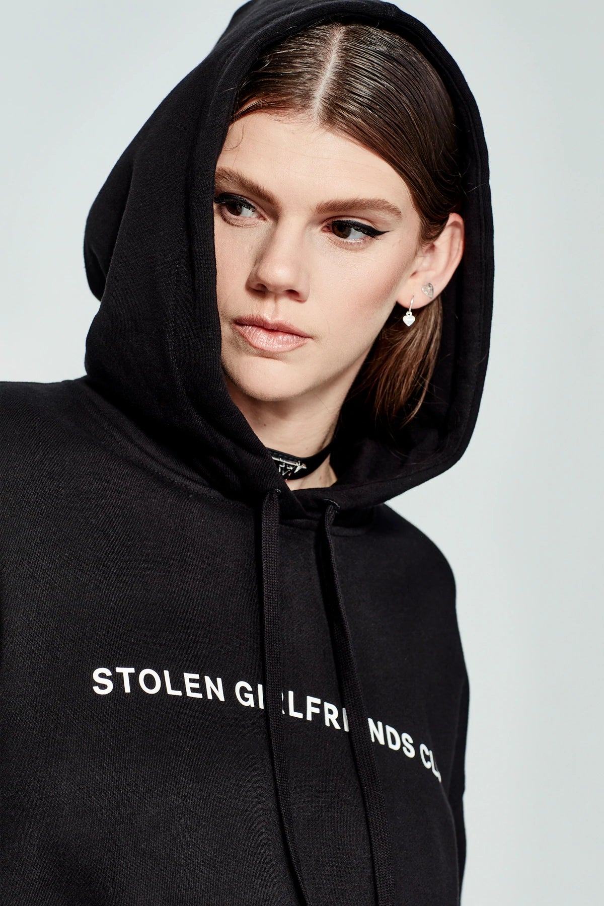 Stolen Girlfriends Club Text Logo Hoodie