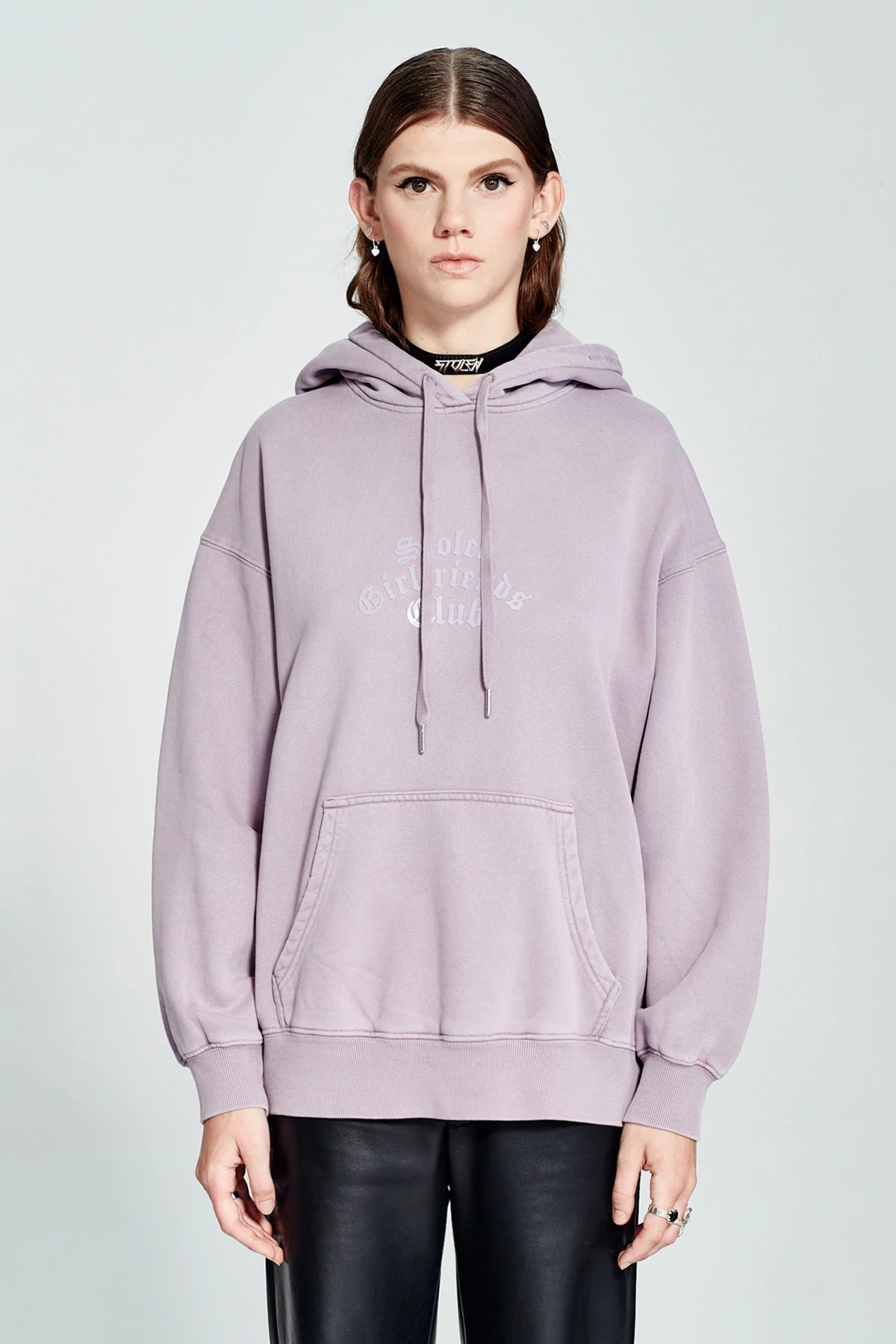 Stolen Girlfriends Club Arch Gothic Hoodie Lilac