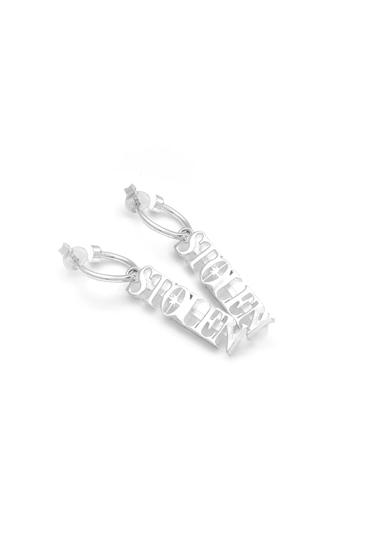 Stolen Girlfriends Club Serif Earrings