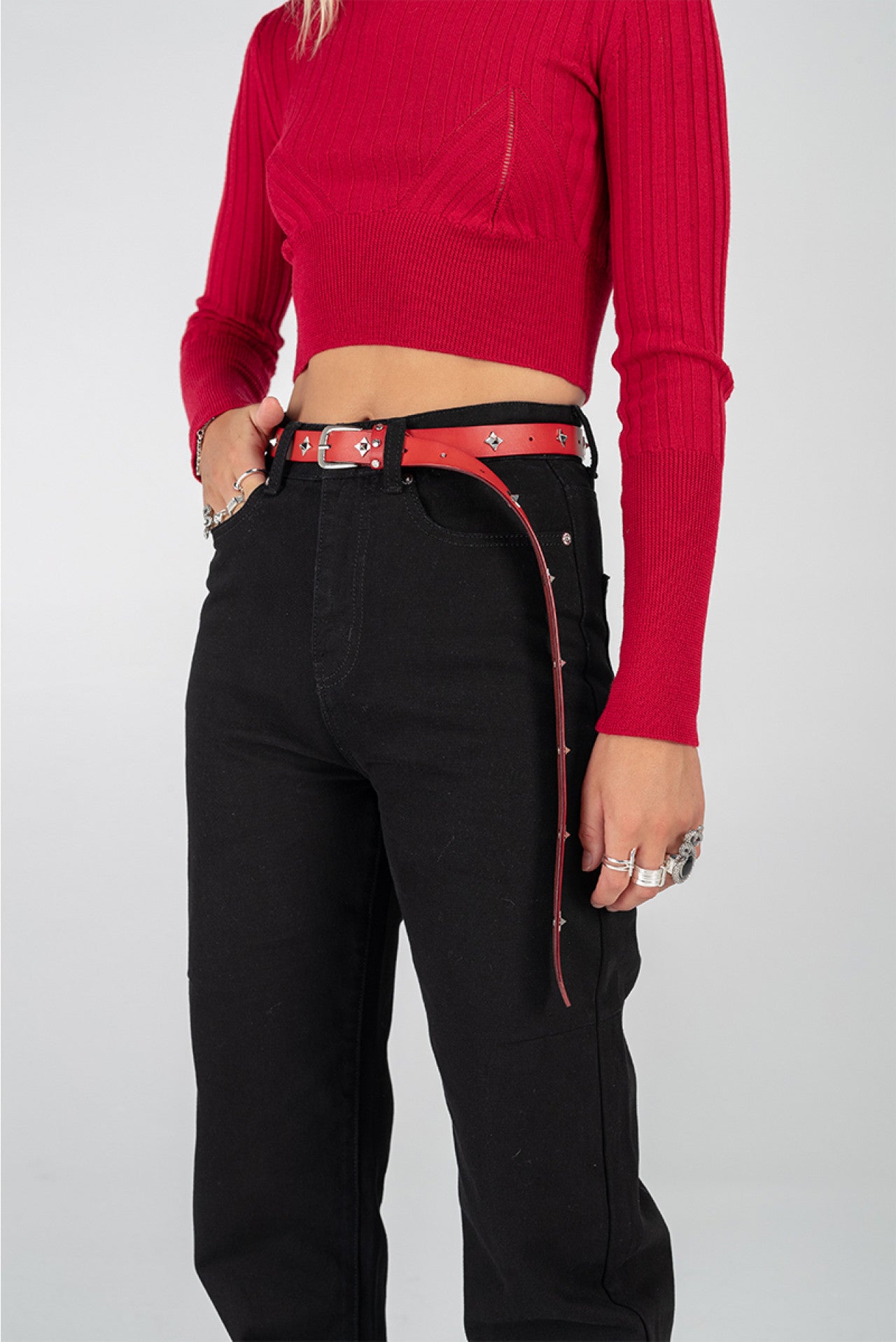 Stolen Girlfriends Club Ninja Star Belt