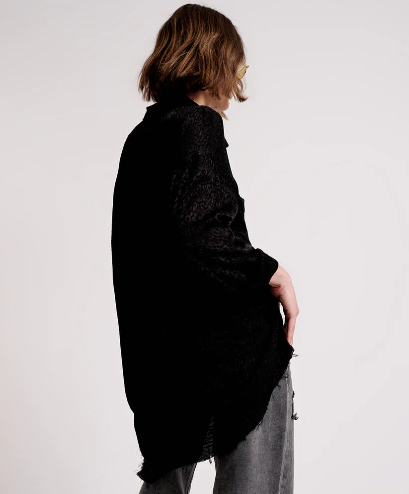 One Teaspoon Dirty Angel Longline Shirt