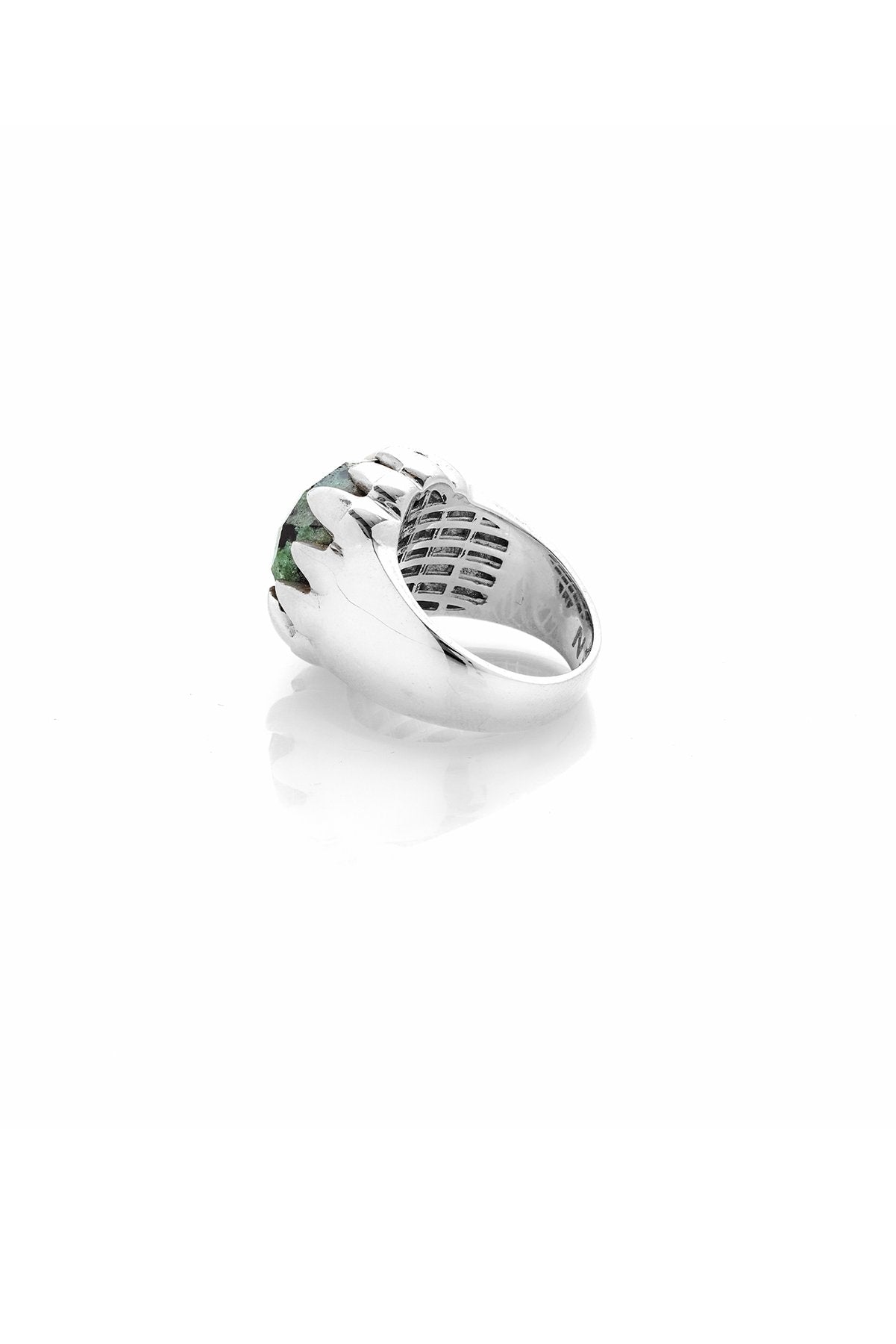 Stolen Girlfriends Club Baby Claw Ring Green