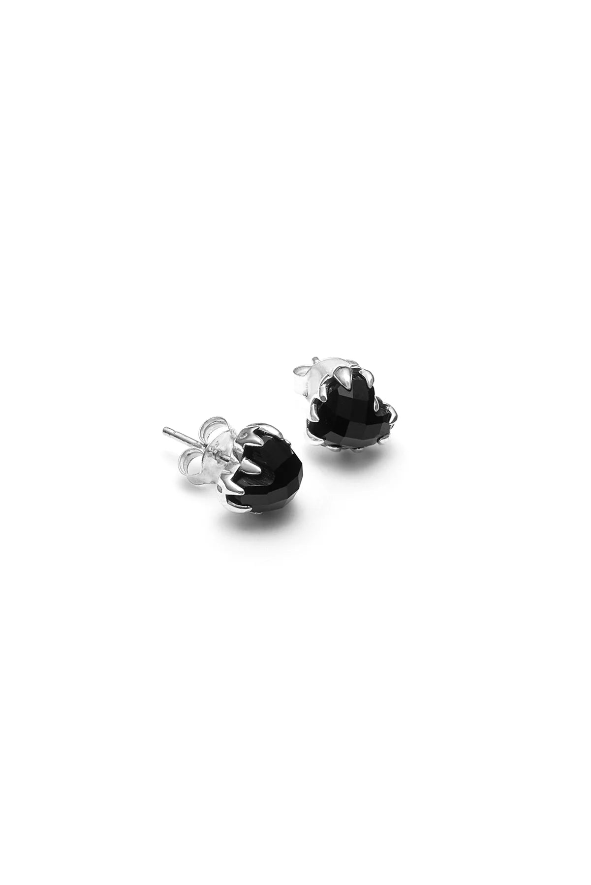 Stolen Girlfriends Club Love Claw Earrings Pink Quartz or Black Onyx