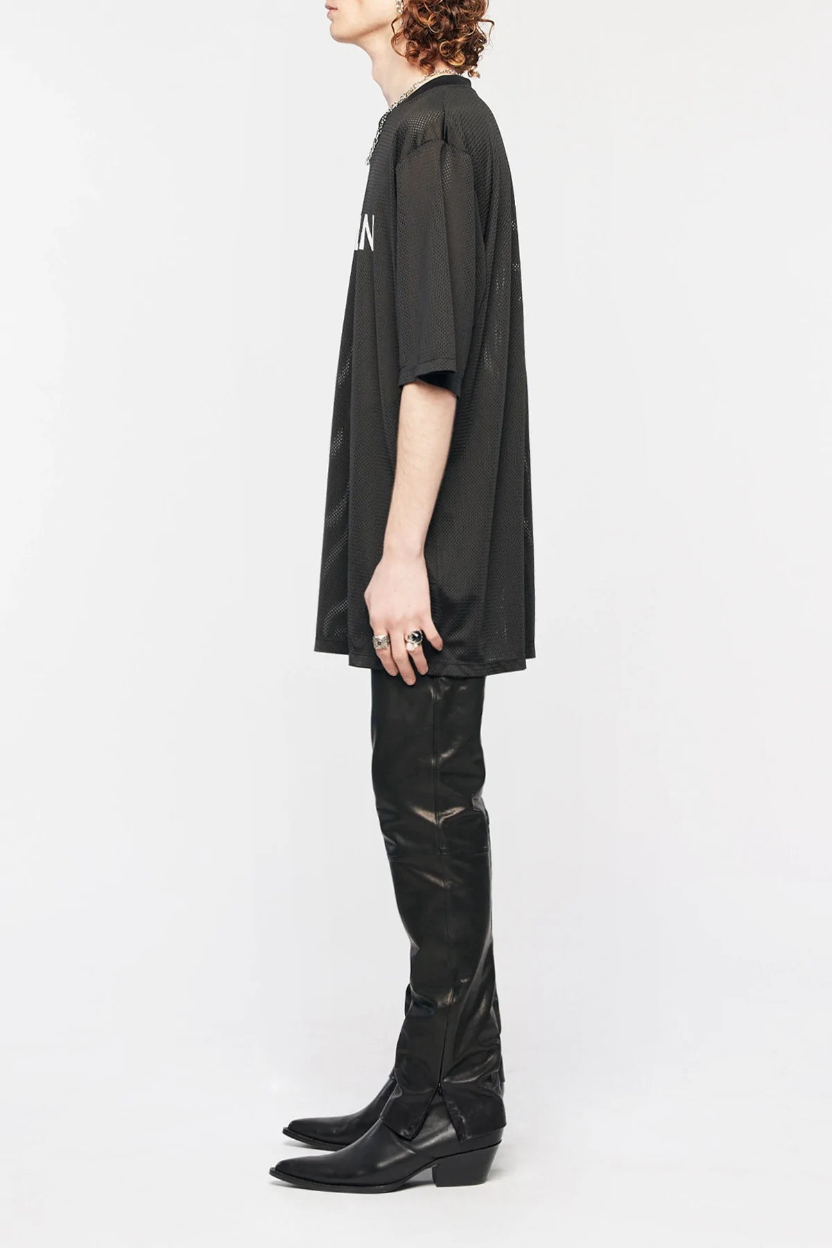 Stolen Girlfriends Club Text Mesh Tee or Dress?