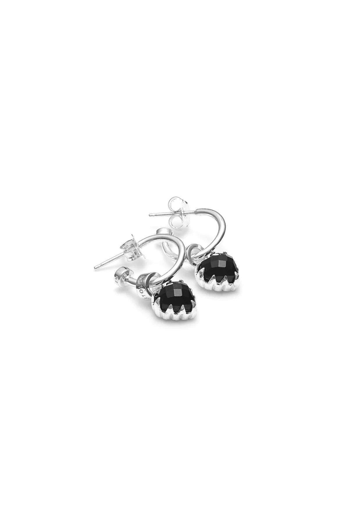 Stolen Girlfriends Club Love Anchor Earrings Onyx