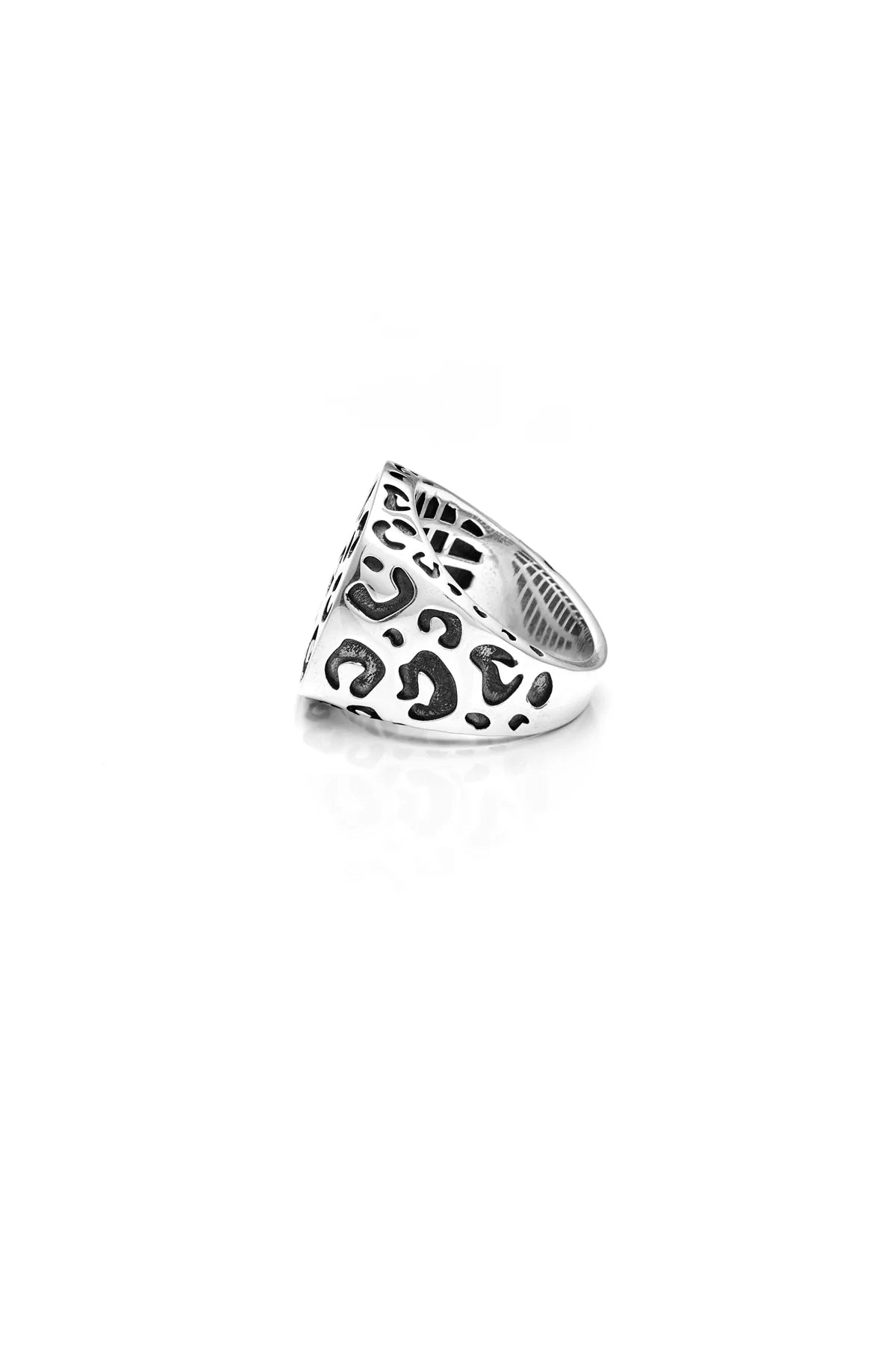 Stolen Girlfriends Club Leopard Block Ring