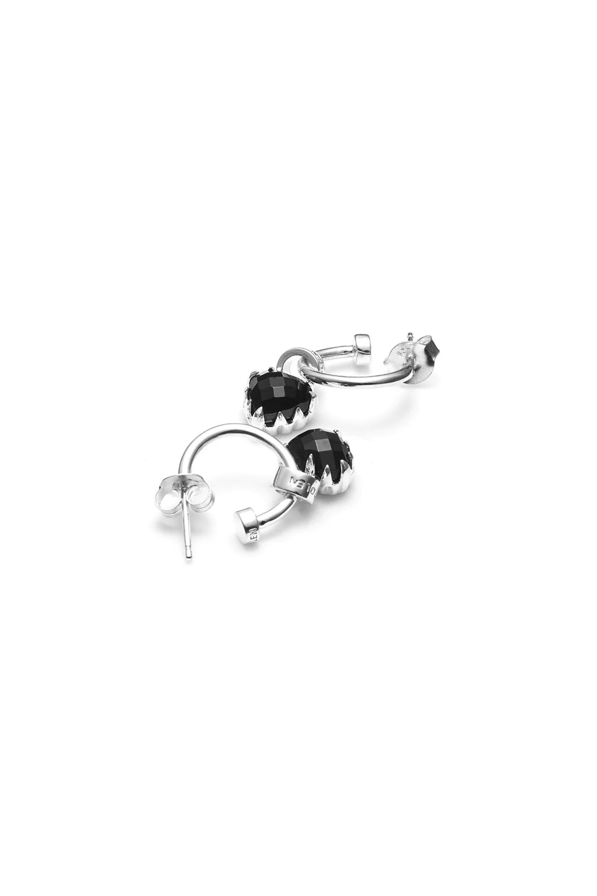 Stolen Girlfriends Club Love Anchor Earrings Onyx