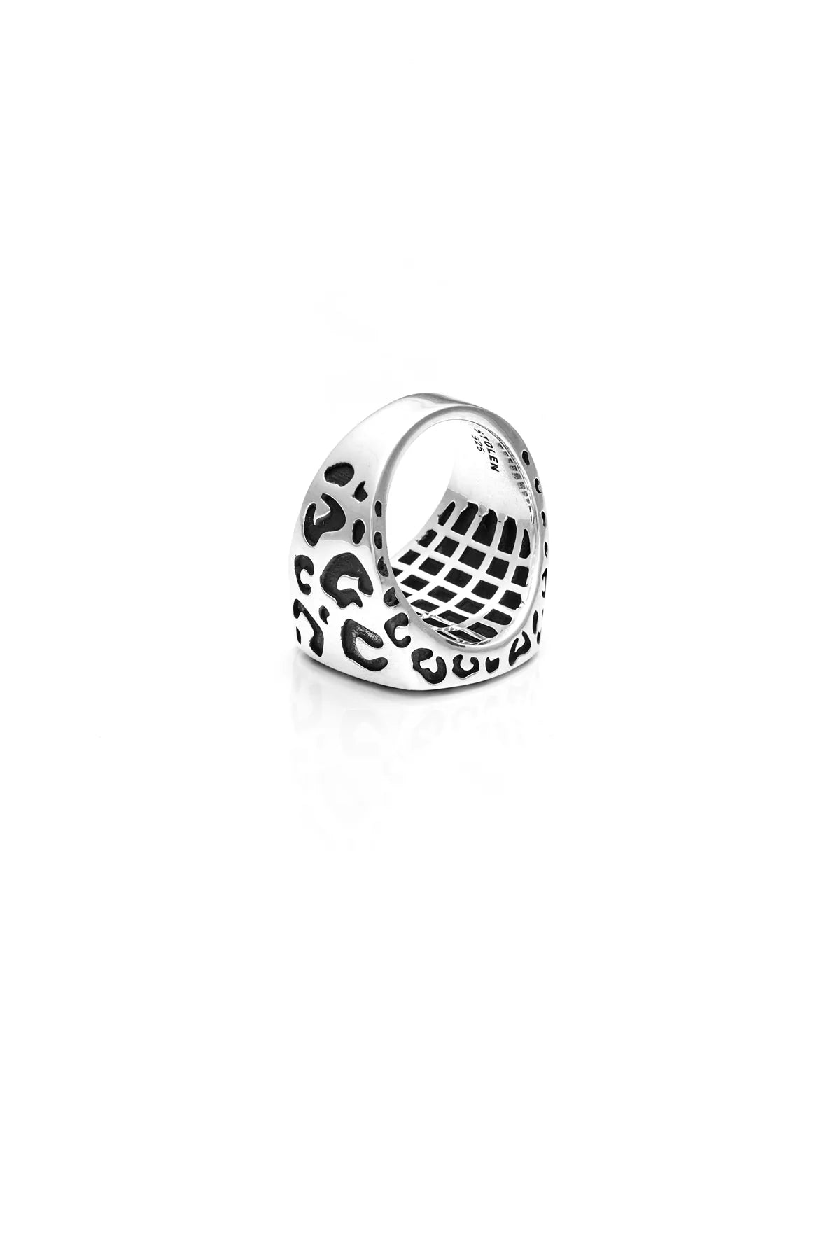 Stolen Girlfriends Club Leopard Block Ring
