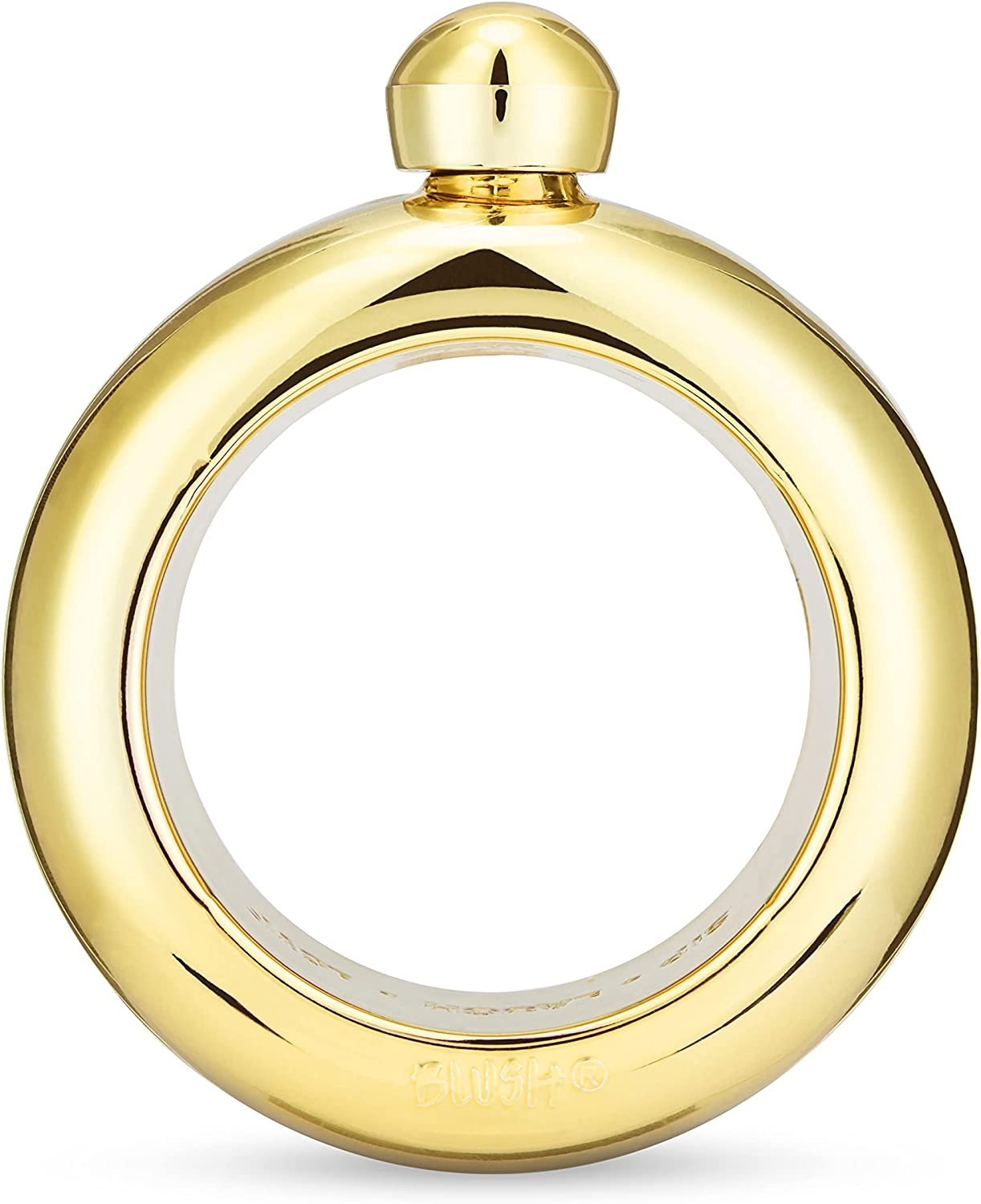 Little Global Gold Plastic Bangle Flask