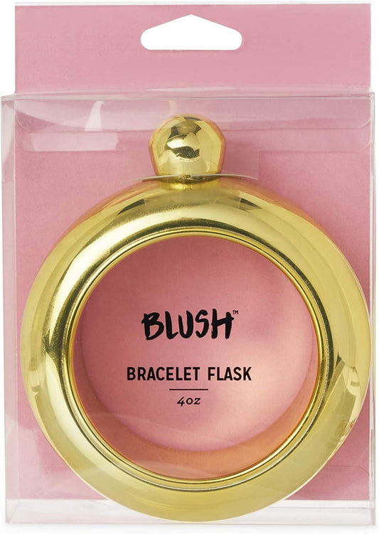 Little Global Gold Plastic Bangle Flask