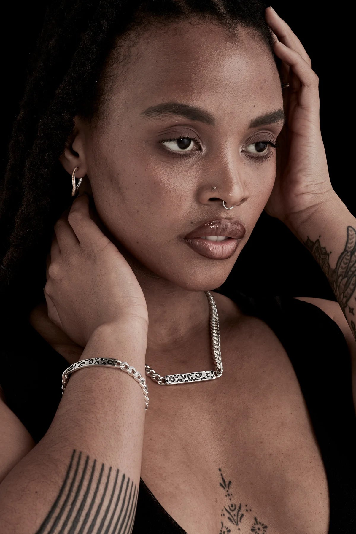 Stolen Girlfriends Club Wavey Band Earrings