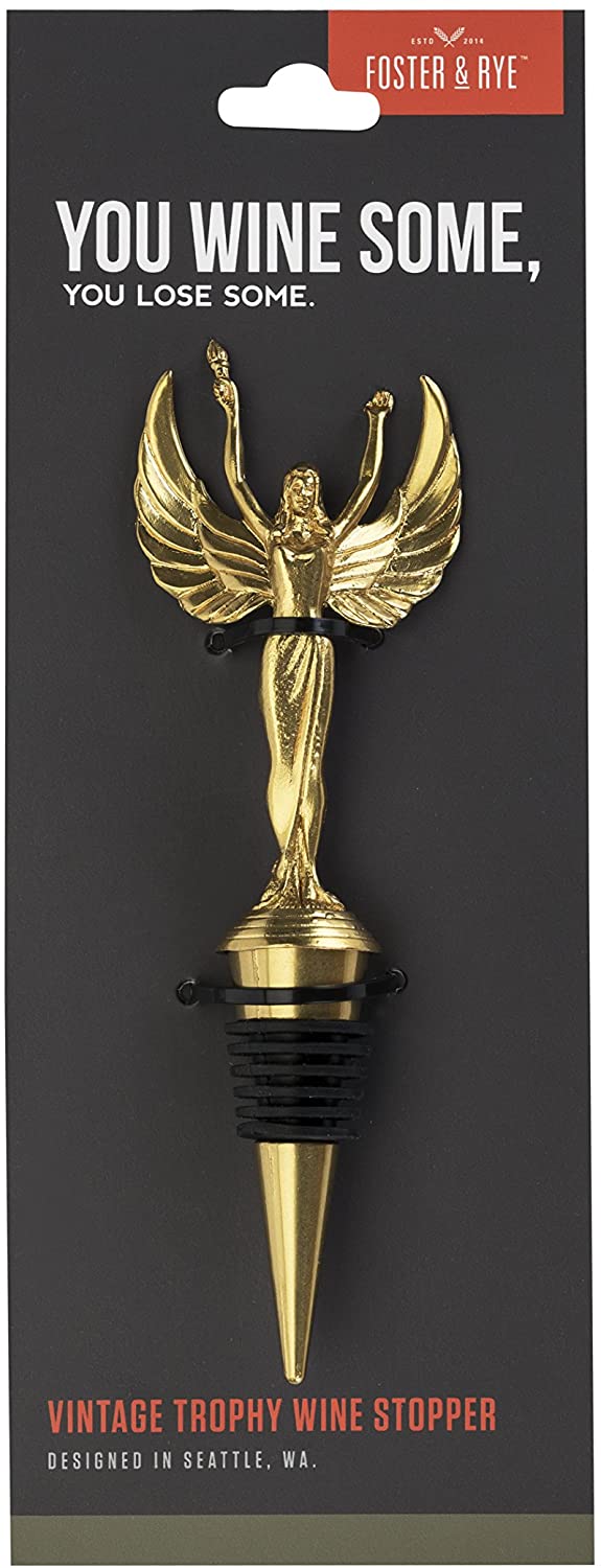 Little Global Vintage Trophy Wine Stopper