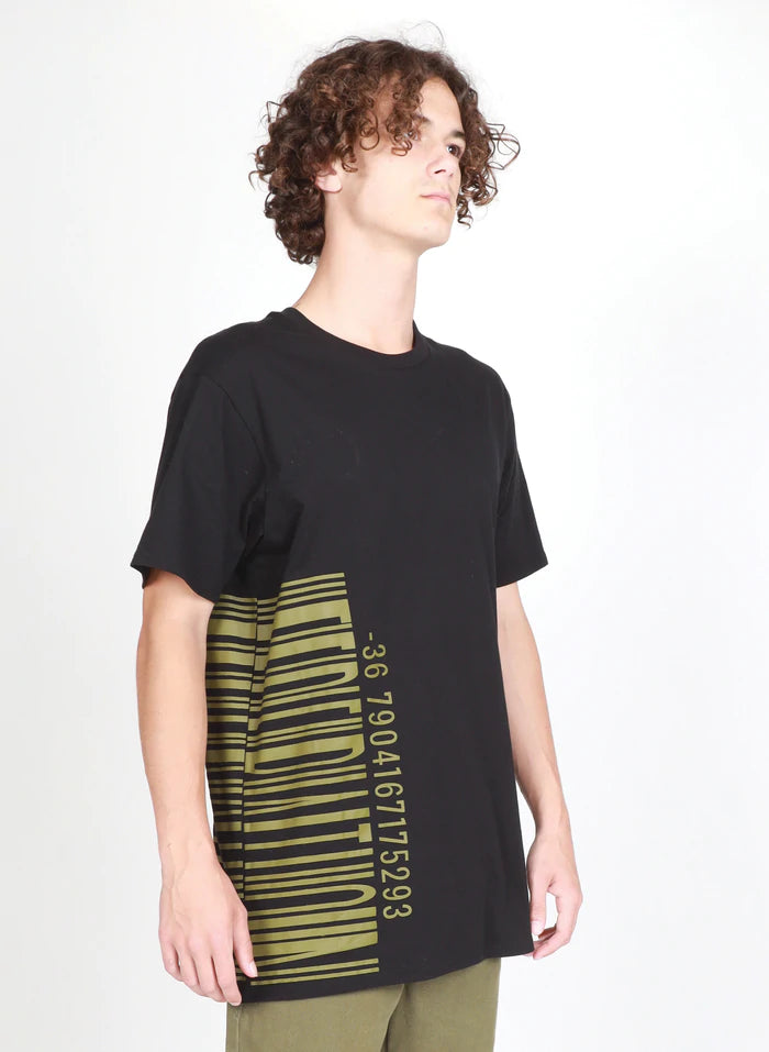 Federation Aye tee - Coded Black