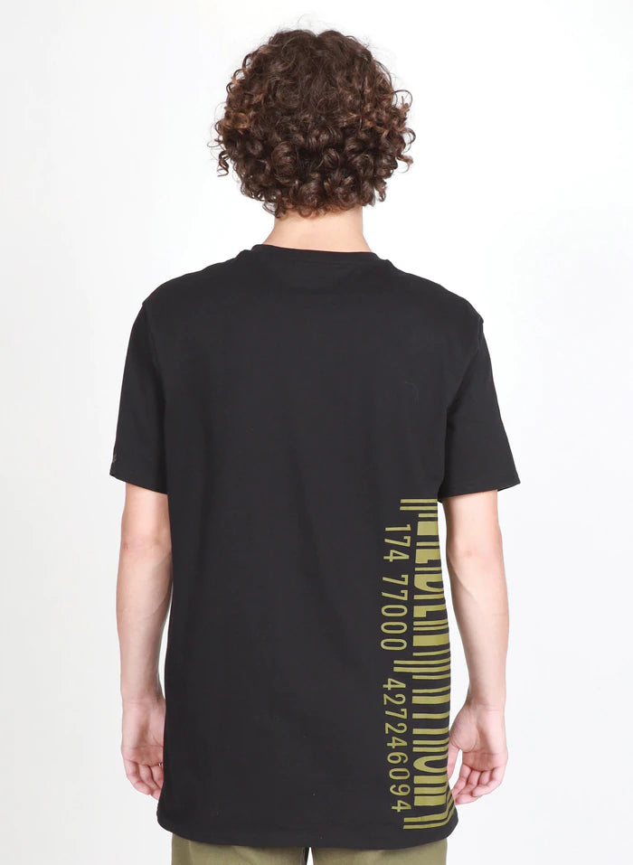 Federation Aye tee - Coded Black