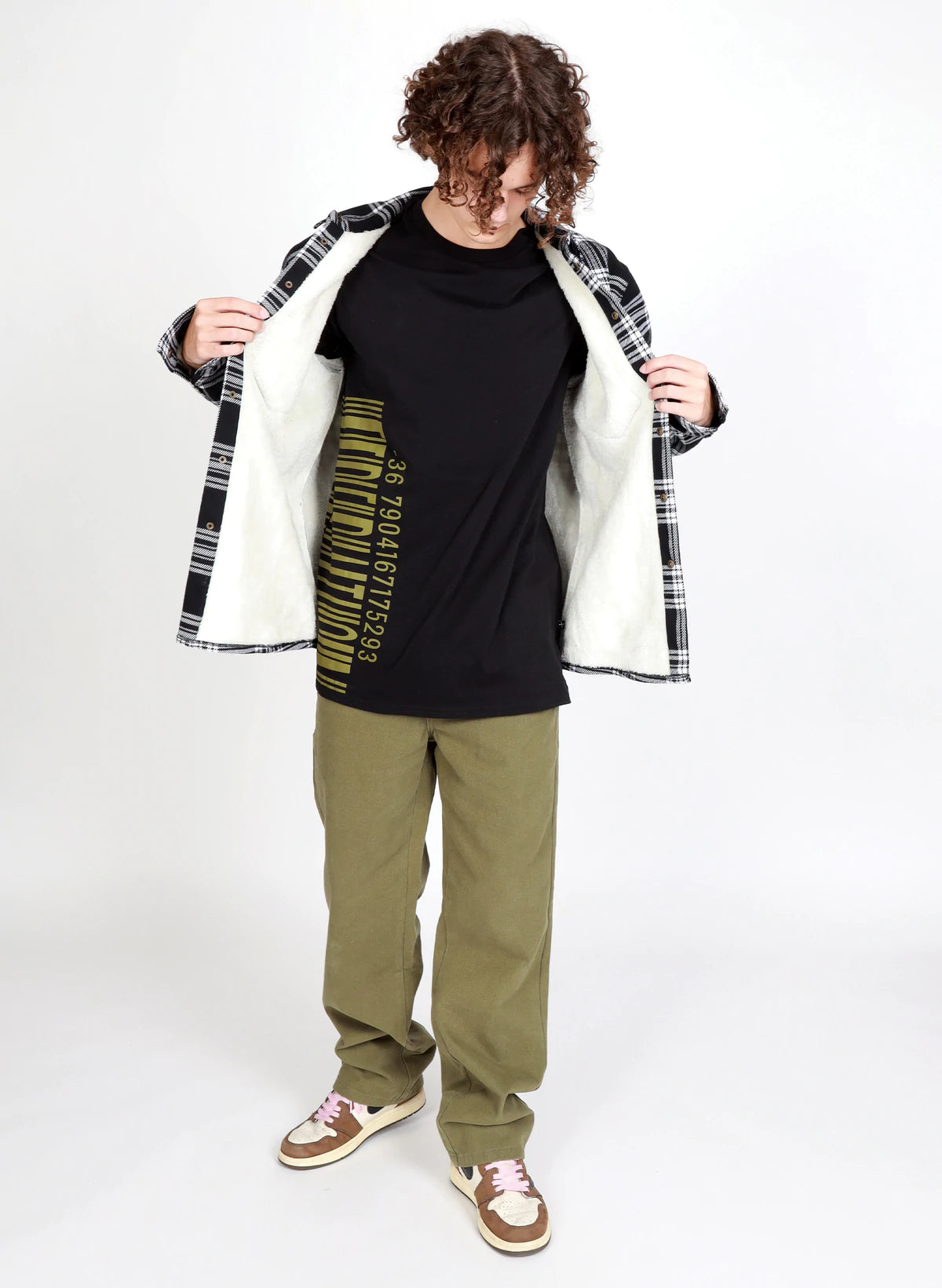 Federation Aye tee - Coded Black