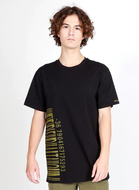 Federation Aye tee - Coded Black