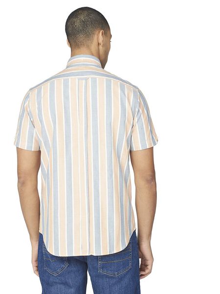 Ben Sherman Block Striped Short Sleeved Shirt
