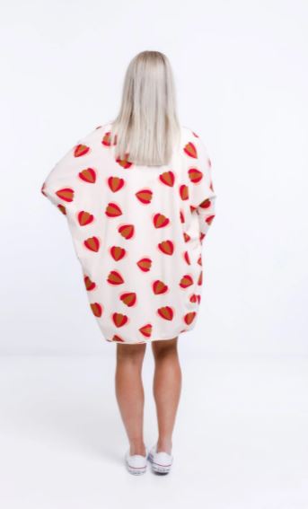 Home-Lee Long Sleeve Batwing Kimono