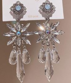 Sisters Matter Crystal Bling Earrings