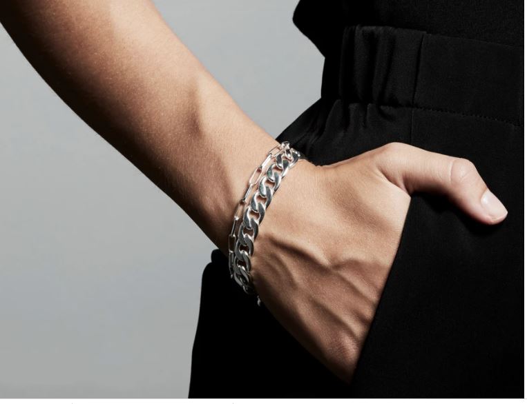 Pilgrim Compuss Bracelet Gold Plated or Silver Plated