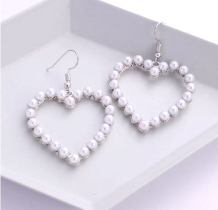 Sisters Matter Heart You Earrings