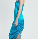 Stolen Girlfriends Club Bowery Slip Dress - Marine