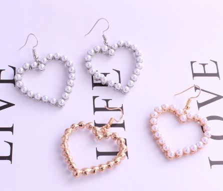 Sisters Matter Heart You Earrings