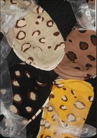 Sisters Matter Leopard Ankle Sock - Cotton 2 Pack