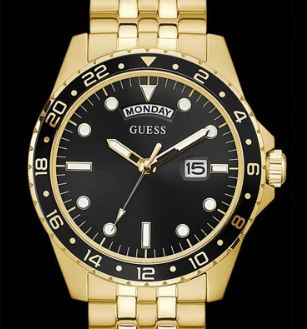 Guess Watch Comet Gold with Gold Bracelet