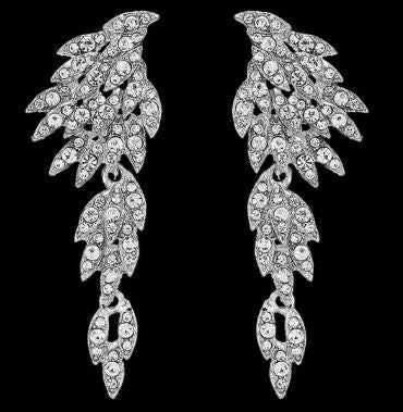 Sisters Matter Crystal Bling Earrings