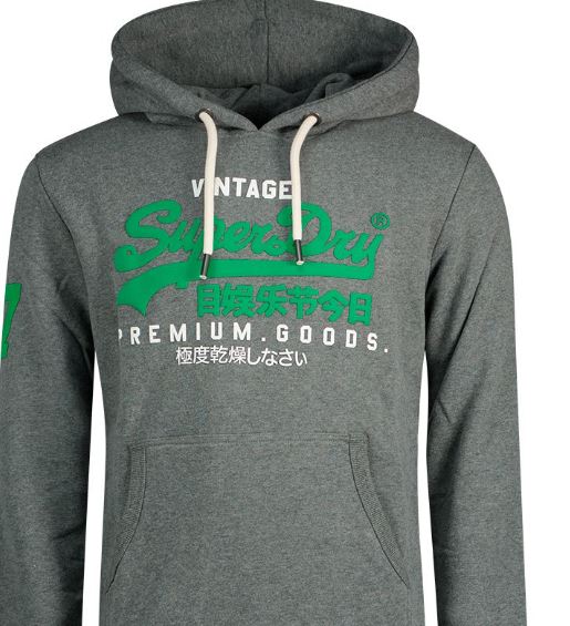 Superdry VL Classic Hood in Gold or Marle