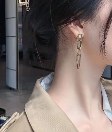 Sisters Matter Chain Earrings