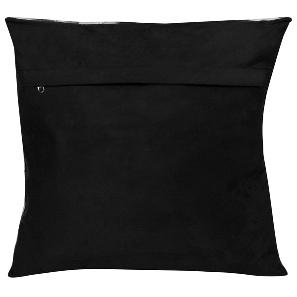 The Design Edge single panel cowhide pillow cover