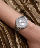Guess Watch Soiree Silver with Sliver Mesh Strap