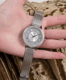 Guess Watch Soiree Silver with Sliver Mesh Strap