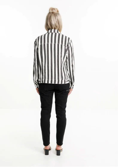 Home Lee Jean Jacket Stripe