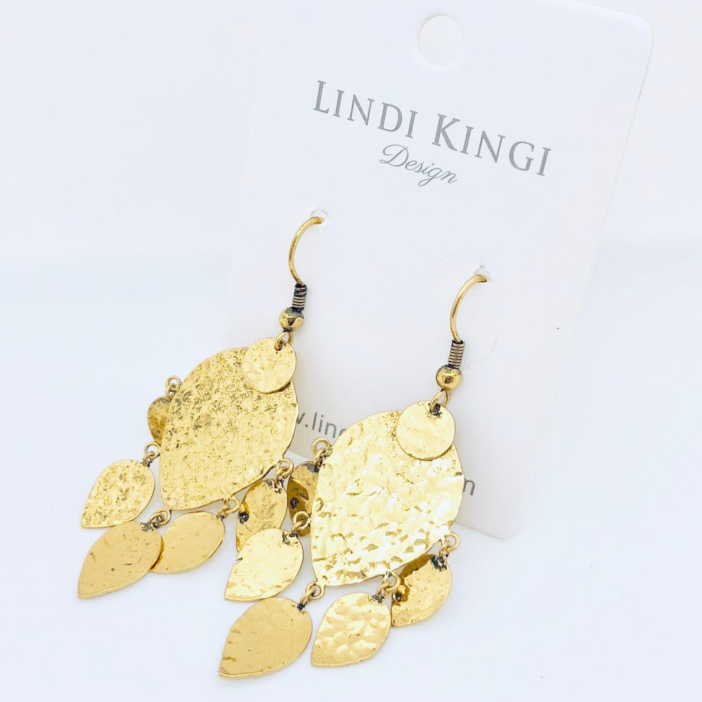 Lindi Kingi Hydra Earrings Gold