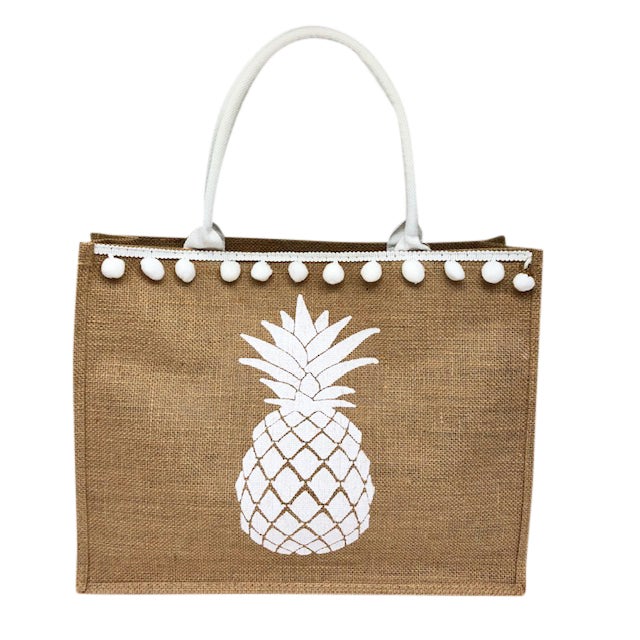 Queen of the Foxes Jute Bag