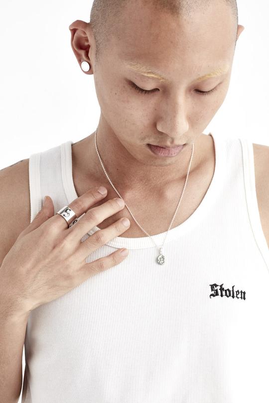 Stolen Girfriends Club S Logo Cap Necklace