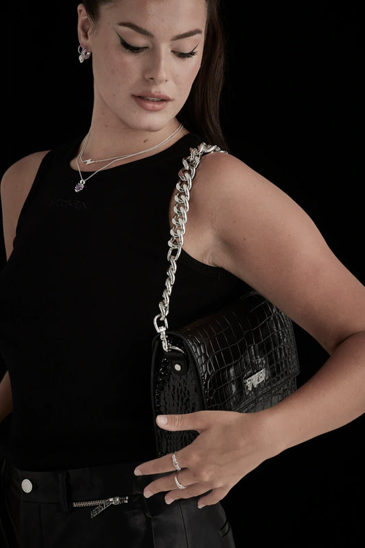 Stolen Girlfriends Club Big Trouble Bag Black