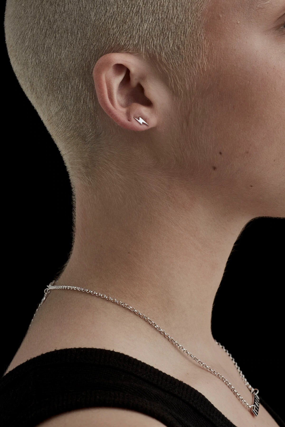 Stolen Girlfriends Club I'll Be Lightning Earrings in Silver or Gold