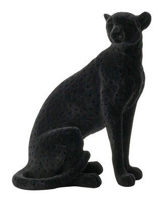 Rembrandt Flocked Sitting Leopard in 2 sizes