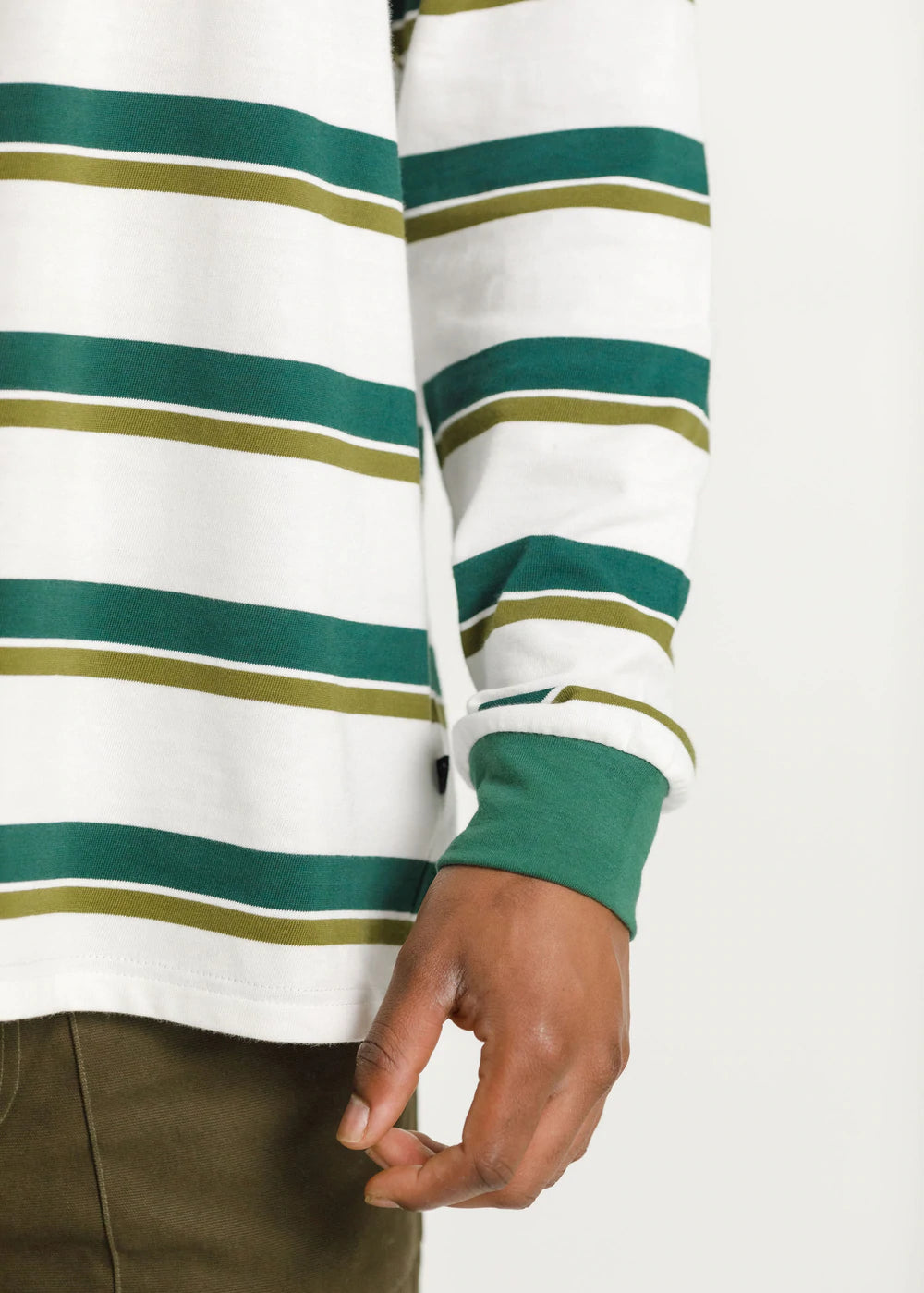 Thing Thing Long Sleeve Tee Forest Stripe