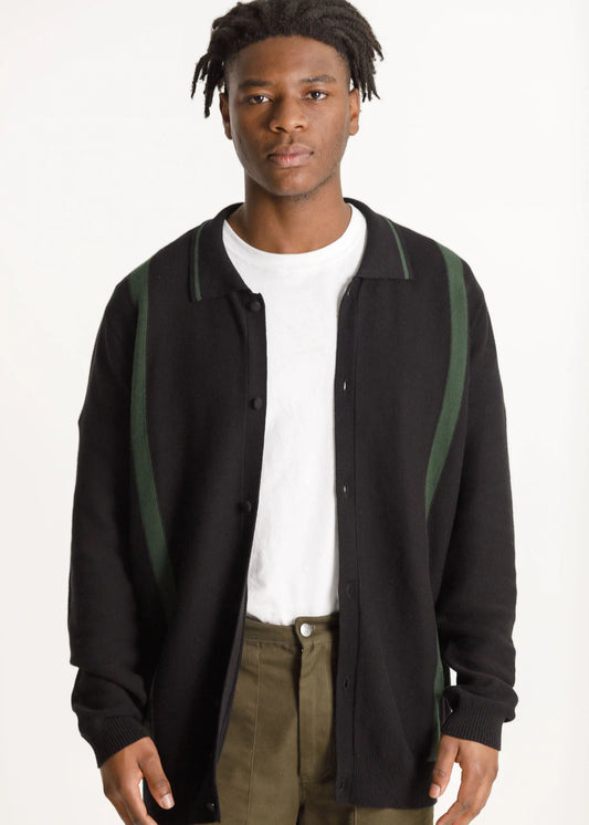 Thing Thing Long Sleeve Stray Knit Shirt