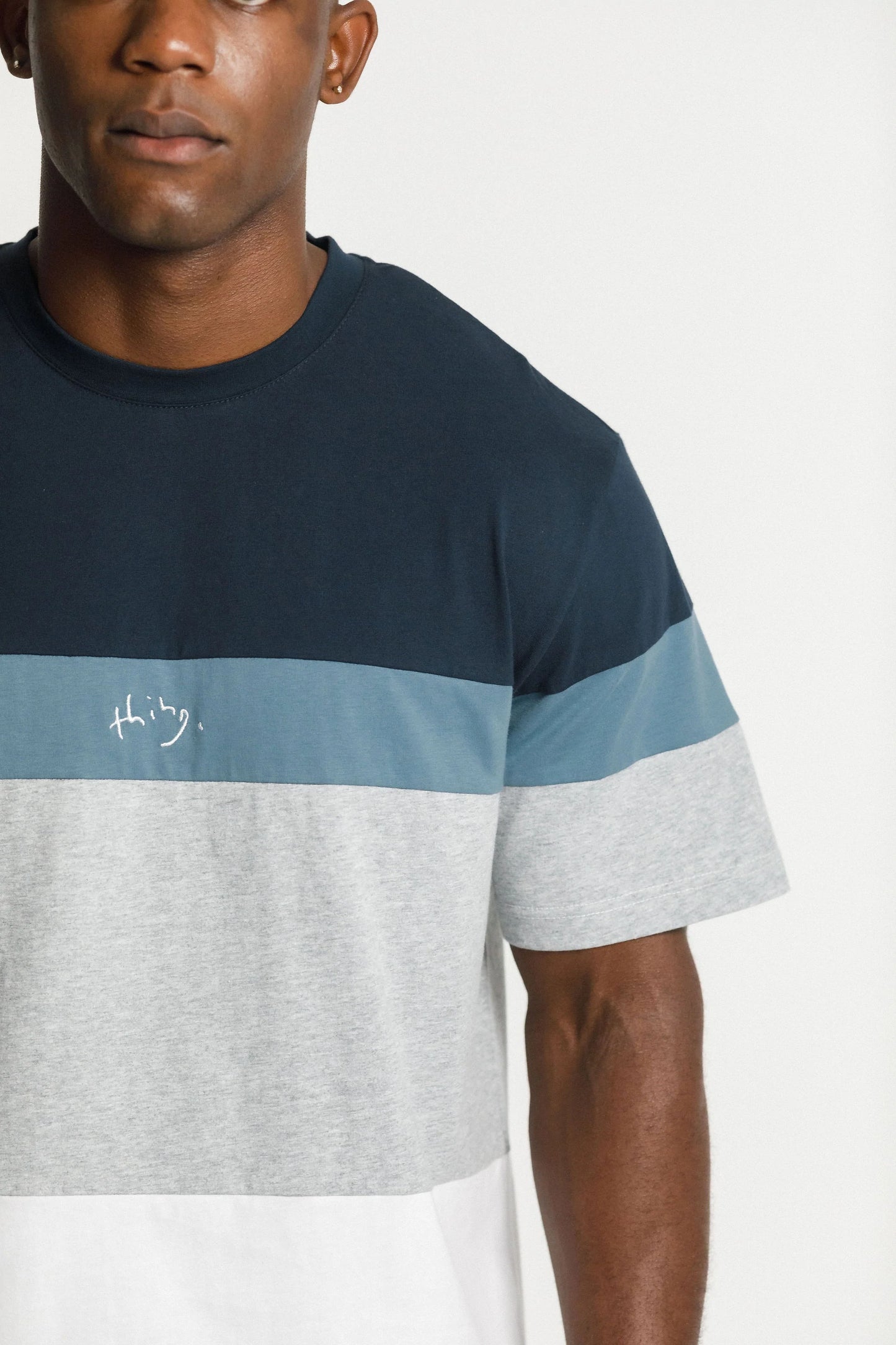 Thing Thing Panel Tee Navy