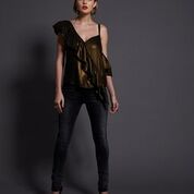 One Teaspoon Bronze Ashley Top