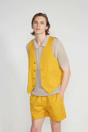 Zambesi Classical Waistcoat in Orchre